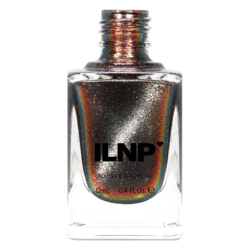 ILNP Dark Matter - Black to Red Magnetic Nail Polish