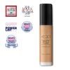 EX1 Cosmetics Delete Fluide Full Coverage Liquid Concealer Makeup Shade 4.0- Vegan, Oil free with Ultra-Blendable Formula for Seamless Finish