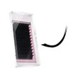 Qeelasee Ellipse Eyelash Extension 0.20mm C Curl 11mm Flat Individual Eyelashes False Lashes Mink Lashes Extensions