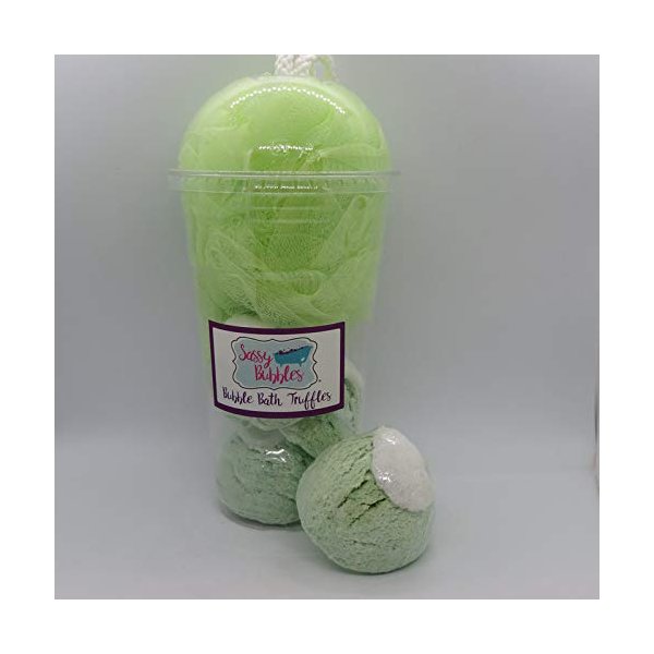 Coconut Lime Bubble Bath Truffle Shake by Sassy Bubbles