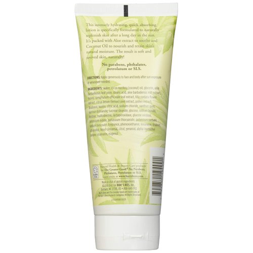 Burt's Bees Aloe & Coconut Oil After Sun Soother 6 oz (Pack of 3)