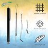 BoxWave Stylus Pen Compatible with JASZDOT Digital Signage Displays LCD 43' - EverTouch Capacitive Stylus, Fiber Tip Capacitive Stylus Pen - Jet Black