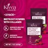 Kiwa Beetroot Powder with Collagen 2-Pack – Vegan, Gluten-Free Dietary Supplement – Supports Natural Energy & Healthy Cell Function – 7oz Bags