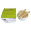Wax at Home Microwavable White Tea Cream Stripless Wax Kit 8.45 Ounces by Wax Necessities Waxness