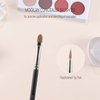 MOGILAN Flat Concealer Brush Professional Makeup Brush for Under Eye Concealer Liquid Cream Foundation Blending Soft Vegan Synthetic Bristles Eye Makeup Brush 213