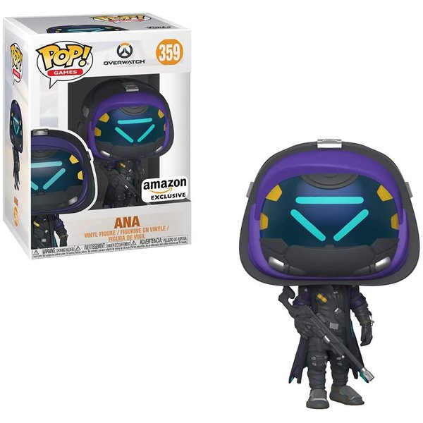 Funko Pop Games: Overwatch - Ana with Shrike Skin Exclusive Collectible Figure, Multicolor