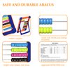 MICKYU Plastic Abacus for Kids Math Counting Toys Preschool Learning Toys with 100 Beads