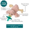 Mary Meyer WubbaNub Infant Pacifier, 6-Inches, Blush Putty Duck