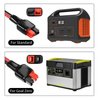 14AWG Solar Extension Cord YACSEJAO 4.9FT 45A Battery Adapter Cable Connector Adapter for Solar Generator Portable Power Station