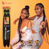 Sensationnel X-pression prestretched braiding hair - 2x xpression 72 inch all kanekalon flame retardant synthetic braid in hair extensions - 2X 72 Inch (1 pack, 27)
