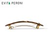 EVITA PERONI Medium Hair Barrettes For Women, French Hair Barrettes Clips for Women Thick Hair, Acetate Metal Clasp Hair Barrettes No Slip
