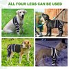 Dog ACL Brace for Front Rear Leg, Adjustable Dog Leg Braces Rear Leg or Front Legs, Pain Relief Hip Dysplasia Support CCL Brace for Pets Cruciate Ligament Injury Recovery, XS