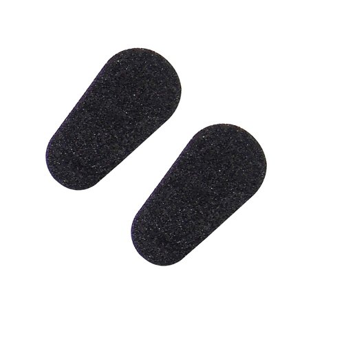 60 Pairs Adhesive Eyeglass Nose Pads Soft Foam Nose Pads Self Anti-Slip Eyeglass Nose Pads Thin Nosepads for Eyeglasses Sunglasses (Black)