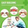 STEM Master - Educational Building Blocks Kit, 176 Pieces, Ages 4-8, Easter Basket Stuffers Gifts for Kids