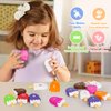 kizh Alphabet Learning Toys Matching Letter ABC Fine Motor Toy Double-Side Ice Cream Toys Preschool Learning Activities Montessori for Toddler Kids Ages 2 3 4 5