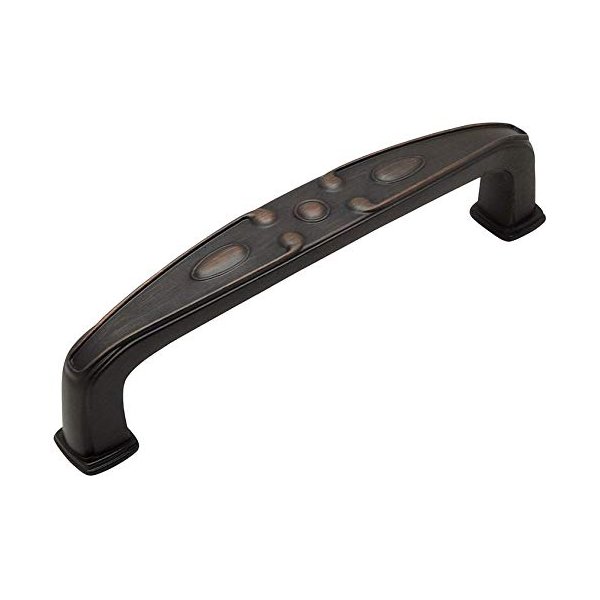 Cosmas 10 Pack 4394ORB Oil Rubbed Bronze Modern Cabinet Hardware Handle Pull - 3-3/4" Inch (96mm) Hole Centers