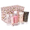 Tahari Spa Gift Set for Women, Vanilla Jasmine Spa Set, Bath Kit for Women Gift Set Includes Body Lotion, Body Wash, Hand Cream, Lotion Gift Set for Women, Birthday Gifts For Women - (Leopard)
