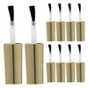 10pcs Nail Polish Replacement Brush Kit, Dip Powder Liquid Replacement with Caps, Soft Brush Head, Easy to Use, Dipping Powder Liquid Set
