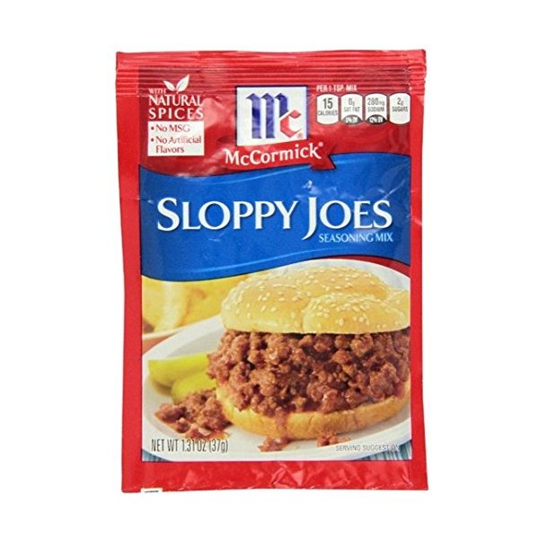Mccormick Sloppy Joes Seasoning Mix 1/31 Oz - 3 Pack