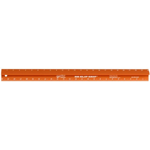 Swanson SVE240 24-Inch Savage Straight Edge, Non-marring, Anodised and Laser-Etched Scale