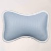 SUPVOX Bath Pillow Bathtub Spa Pillow with Non Slip Suction Cups for Bathtub Bathroom Spa Cushion Head Neck Back Support (Blue)