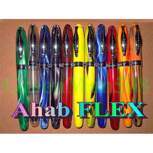 Luxury Brands Noodlers Ahab Fountain Pen Demo (15021)