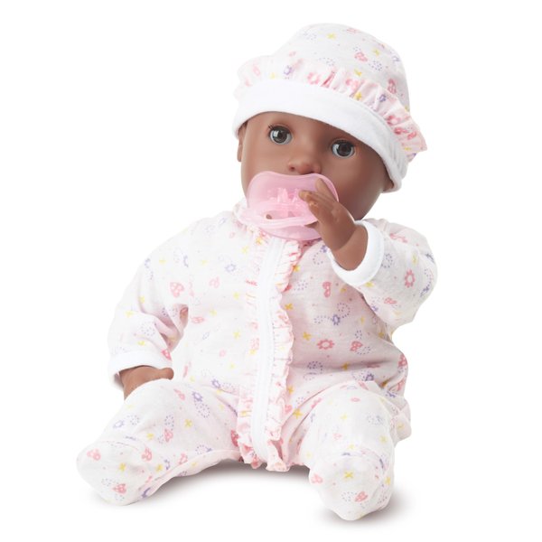 Melissa & Doug Mine to Love Gabrielle 12 Poseable Baby Doll With Romper, Hat