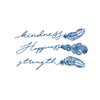 Oottati Semi Permanent 2 Weeks Long Last Waterproof Small Cute Temporary Tattoos, 100% Plant-Based Ink Infinity Realistic 2 Sheets Words Quotes Kindness Happiness Feather