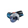 BOSCH GWS12V-30N 12V Max Brushless 3 In. Angle Grinder (Bare Tool), Blue