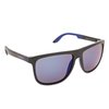 Carrera Men's Black In Matt, Blue Frame/Black With Blue Mirrored Style Lens Non-Polarized Sunglasses 58 0