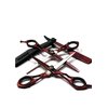 Professional Haircutting Barber Scissors and Sheers with Straight Edge Razor Set
