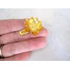 Generic 2 small gold or silver flower hair barrette alligator clip bridal clip bridal (Primary color: Gold)