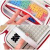 Case Compatible with GiiKER Super Blocks Puzzle Game, Handheld Brain Teaser Puzzle Holder, Organizer Storage Bag for Electronic Brain Game Console & Puzzles for Kids Boys and Girls (Box Only)