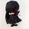 JCvCX Black Hair Girl with Bow tie Plush Toy Anime Plush Figure Stuffed Plushies Plush Doll Soft Plush Pillow