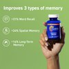 CocoaVia Memory+ Brain Supplement, 60 Day, 750 mg Cocoa Flavanols, Memory & Brain Booster, Vegan, Plant Based,180 Capsules
