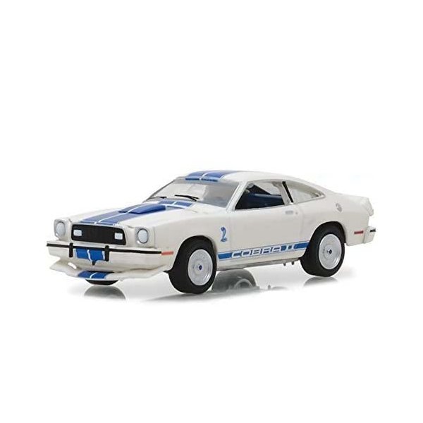 Greenlight 44790-A Charlie's Angels Jill Monroe's (Farrah Fawcett) 1976 Ford Mustang II Cobra II 1/64 Scale