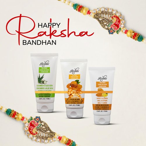 Reshma Beauty Pocket-Sized Face Wash Trio | For All Skin Types & Dull Skin | Gentle Face Wash For Daily Use