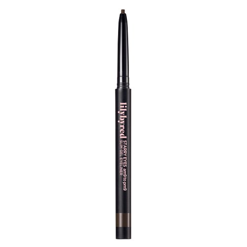 lilybyred starry eyes am9 to pm9 slim gel eyeliner| Ultra-Slim 2mm Precision,Long-Lasting All-Day Wear| Easy Glide, No Smudge Formula | K-beauty Elegance(02 Matt Brown)