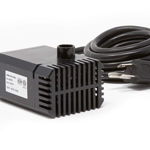 Beckett Corporation 7202610 Fountain Submersible Water Pump, Maximum Flow of 160 Gallons Per Hour, Black