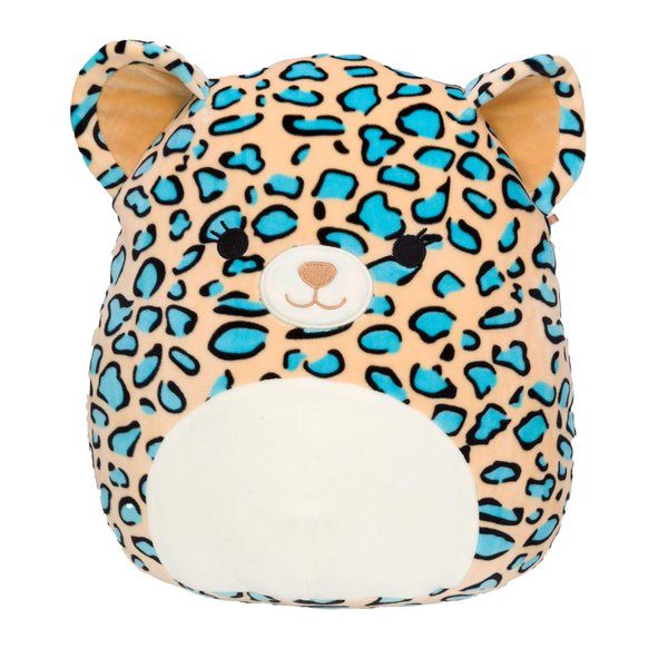 Squishmallows Official Kellytoy Plush 8" Liv The Teal Leopard - Ultrasoft Stuffed Animal Plush Toy