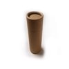 Empty Cardboard Deodorant Containers - Push-up style, top-fill, reusable and biodegradable 1.0 oz (32-Pack) Brown