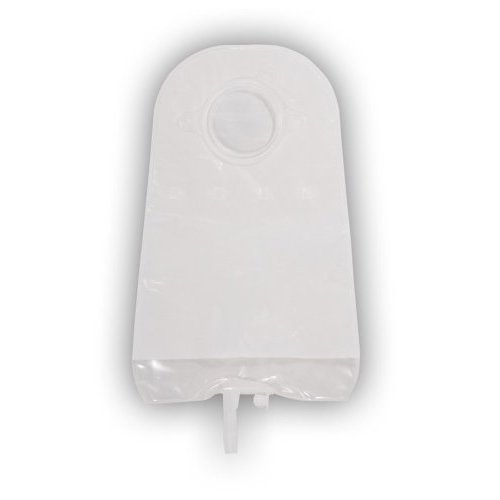 SUR-FIT Natura Urostomy Pouch Bend, w/1-sided comfort panel, 1 3/4"