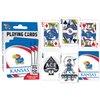 MasterPieces Family Games - NCAA Kansas Jayhawks Playing Cards - Officially Licensed Playing Card Deck for Adults, Kids, and Family