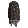 ONE TO PROMISE Bandanas Barber Cape Bandanas Paisley Black and White Hair Cut Salon Cape,Hair Stylist Hairdresser Styling Cape,Waterproof Haircut Apron Cover up for Adults,55"X66"