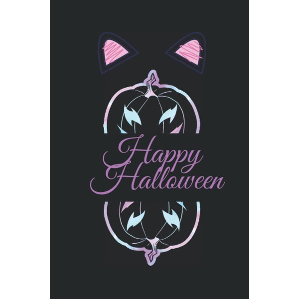 Happy Halloween: notebook gift for girls, kids, teens, or adults , journal for school or writing notes, 120 pages 6*9 inches blank lined
