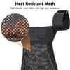 CVLIFE Brass Shell Catcher Tactical Cartridge Collector Mesh Heat Resistant Padded Mesh Brass Casing Catcher with Zippered Bottom Quick Release Brass Catcher