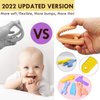Teething Toys for Babies 0-6 Months, Baby Toys 6 To 12 Months, Boy Girl Teether, Newborn Baby Essentials, Registry For Baby, Baby Stuff with Gift Bags, Pacifier Clip, Baby Books, Baby Shower Gifts.