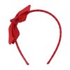 MEEDEE Toddler Red Headband Headband With Bow Headband Bows For Girls Headband Grosgrain Ribbon Headband For Toddlers Kids Party Decoration Cosplay Costume Headwear Makeup Handmade Hair Band