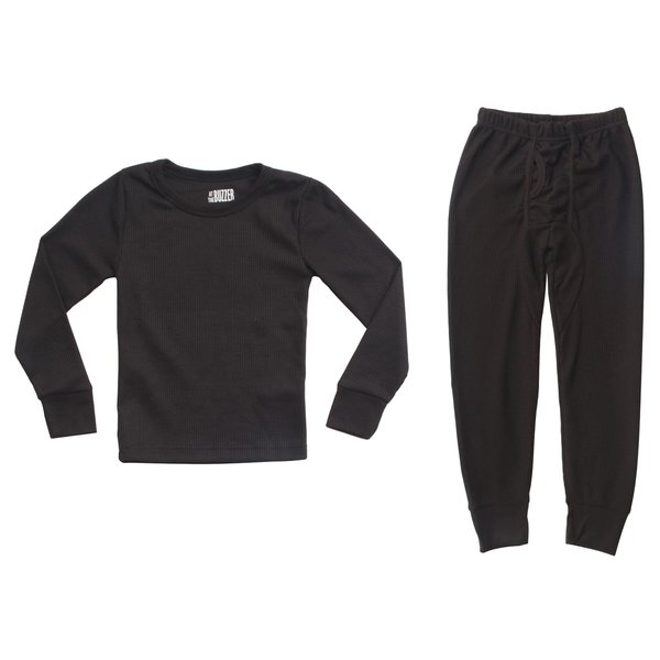 At The Buzzer Thermal Underwear Set for Boys 95362-Black-5/6