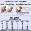 GlimightyX Gel Press on Nails Short,Handmade Salon Quality Thick Acrylic Cat Eye Designs Nails Press on,Reusable Medium Almond Long-lasting for 3 Weeks,10 Nails S Size,Punk Elegance